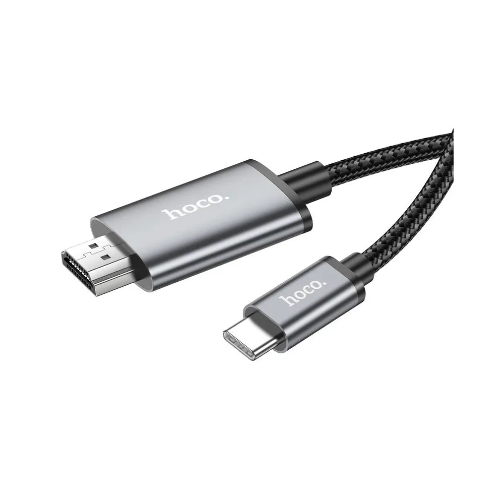 Hoco Cable Type-C to HDTV “UA27” 4K Hoco Cable Type-C to HDTV “UA27” 4K